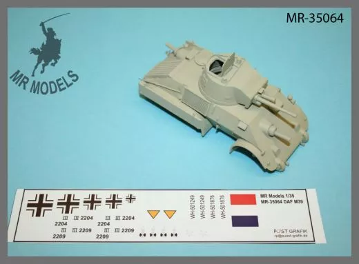 MR - 35064 Pantserwagen DAF M39 Niederlande Neu überarbeitet