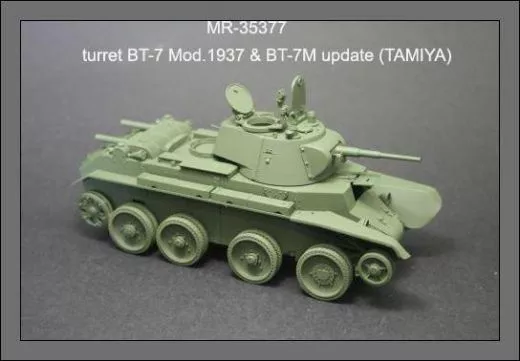 MR-35377 Turm BT-7 Modell 1937 späte Produktion & BT-7M update