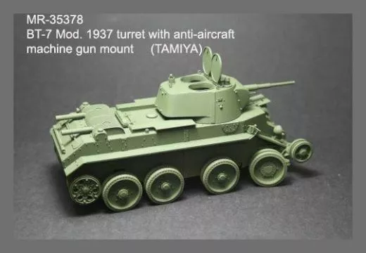 MR-35378 Turm BT-7 Modell 1937 mit Fla-MG Lafette