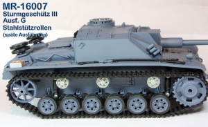 MR-16007  Stahlstützrollen Typ 3 StuG III Ausf.G - 1:16