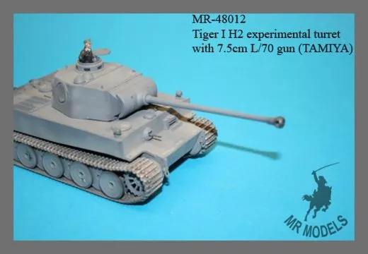 MR-48012 Tiger I H2 Turm mit 7,5cm Kwk