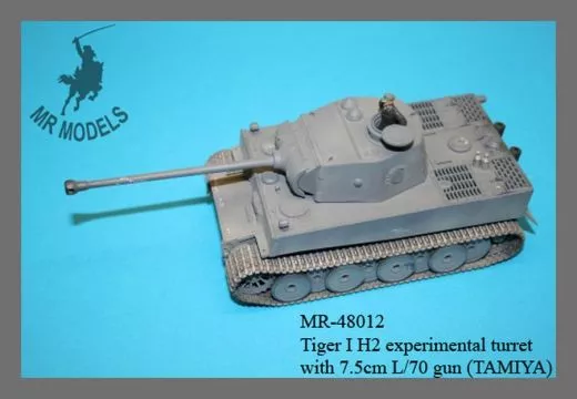 MR-48012 Tiger I H2 Turm mit 7,5cm Kwk