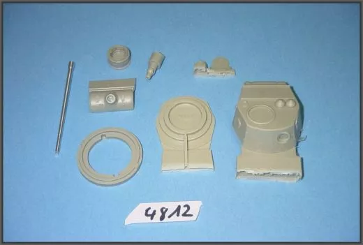 MR-48012 Tiger I H2 Turm mit 7,5cm Kwk