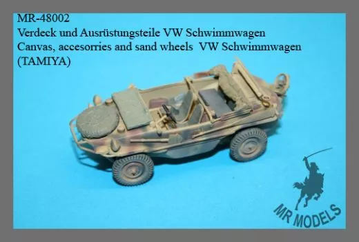 MR-48002 Verdeck und Ausrüstungsteile VW Schwimmwagen