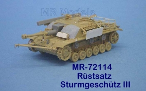 MR-72114 Rüstsatz u. Gepäck Sturmgeschütz III spät