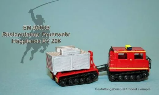 MR-90003 Rüstcontainer Feuerwehr für Hägglunds BV 206