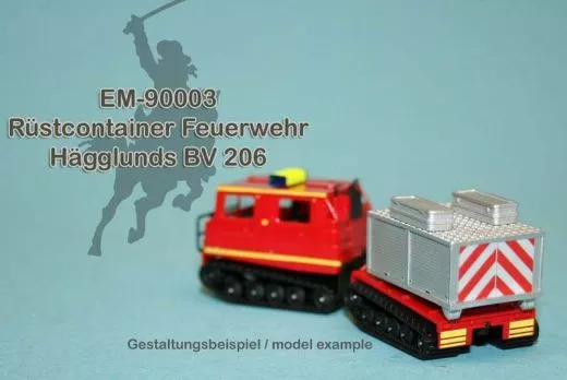 MR-90003 Rüstcontainer Feuerwehr für Hägglunds BV 206