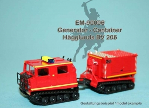 MR-90006  Generator-Container für Hägglunds BV 206