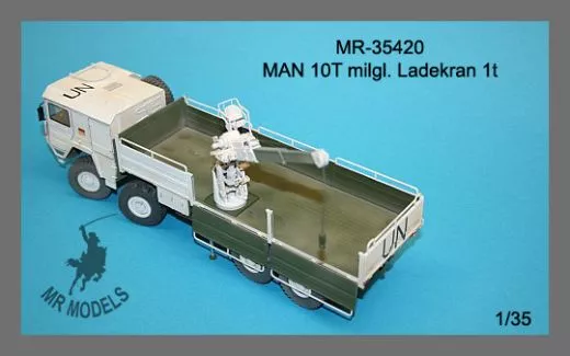 MR-35420 Ladekran für MAN 10t milgl.1t ( Revell )