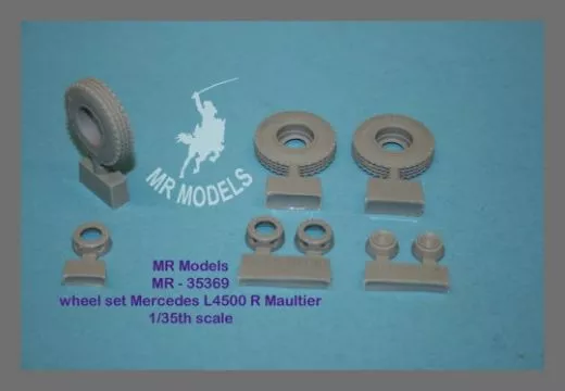 MR-35369 Vorderräder Mercedes L4500R Maultier (ZVEZDA)