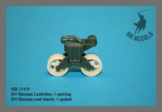 MR-35459 M4 Sherman road wheels, 5-spoked