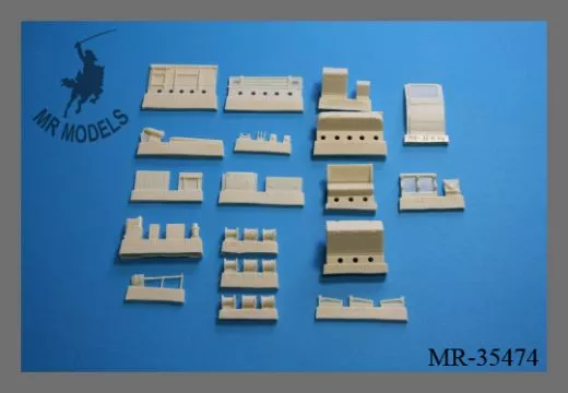 MR-35474 Einbausatz Feldkabeltrupp für VW T3 Doka (TAKOM)