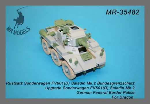 MR-35482 Rüstsatz und Geschützrohr FV 601(D) Saladin Bundesgrenzschutz (DRAGON)