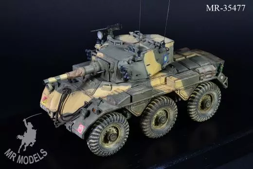 MR-35477 Rüstsatz mit Geschützrohr FV 601(C) Saladin Britische Armee (DRAGON)