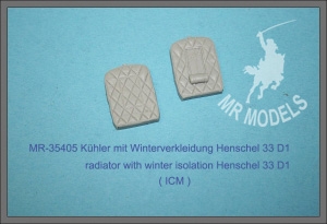 MR-35405 Kühler mit Winterverkleidung Henschel 33 D1