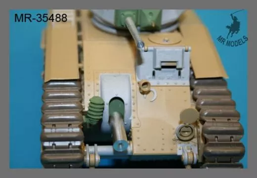 gun barrel set and upgrade Char B1 bis (TAMIYA)