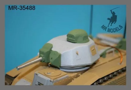 gun barrel set and upgrade Char B1 bis (TAMIYA)