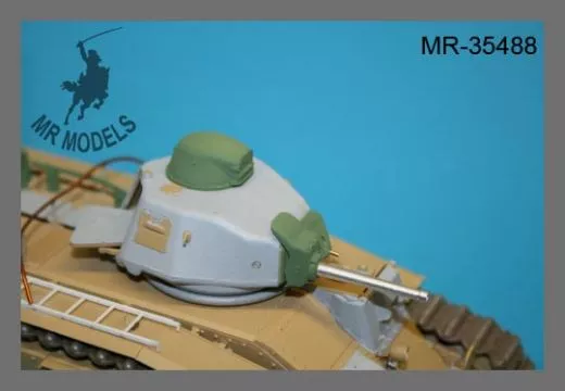gun barrel set and upgrade Char B1 bis (TAMIYA)