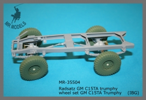 MR-35504 Radsatz GM C15TA trumphy   (IBG)