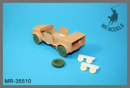 MR-35510 s. gl. E. PKW schwerer Einheits PKW Horch 108 Set #1 (ICM, TAMIYA)