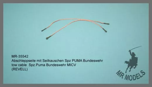 MR-35542 tow cable Spz.Puma Bundeswehr MICV (REVELL)