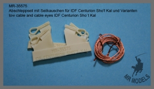 MR-35575  Abschleppseil mit Seilkauschen für IDF Centurion Shot Kal und Varianten  ( für alle Modelle )