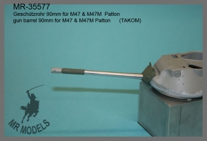 MR-35577  Geschützrohr 90mm für M47 & M47M  Patton