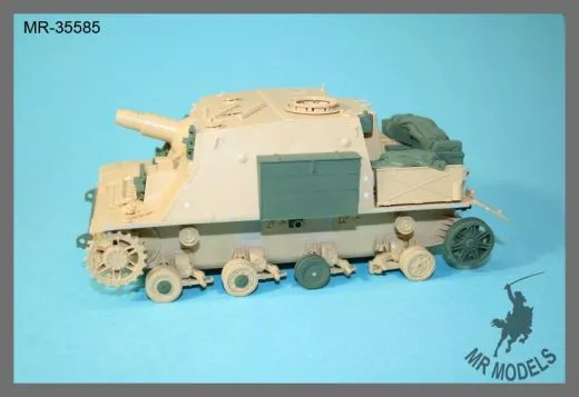 MR-35585 Gepäck und Zubehör Sturmpanzer 43 Brummbär (TAMIYA)