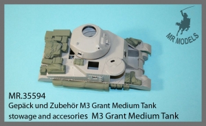 MR-35594   Gepäck und Zubehör M3 Grant Medium Tank  (TAKOM)