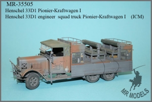 MR-35505  Henschel 33D1 Pionier-Kraftwagen I    (ICM)