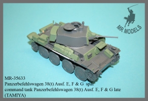 MR-35633   Panzerbefehlswagen 38(t) Ausf. E, F & G  spät   (TAMIYA)