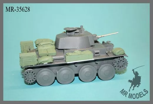 MR-35628 Gepäck und Zubehör Panzerkampfwagen 38(t) Ausf. E/F (TAMIYA)