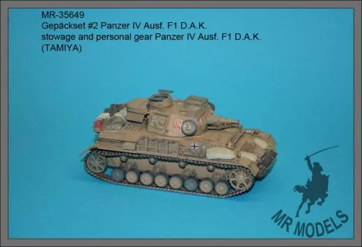MR-35649 Gepäckset #2 Panzer IV Ausf. F1 D.A.K. (TAMIYA)