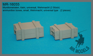 MR-16055  Munitionskisten, klein, universal, Wehrmacht (2 Stück)