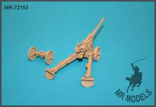MR-72153 Geschützrohr, Munition und Zubehör 10cm Kanone 18 (ITALERI)