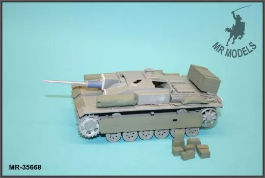 MR-35668 Gepäck und Ausrüstung Sturmgeschütz III Ausf. F & F/8 Ostfront #2 (BLITZ BY TAKOM)
