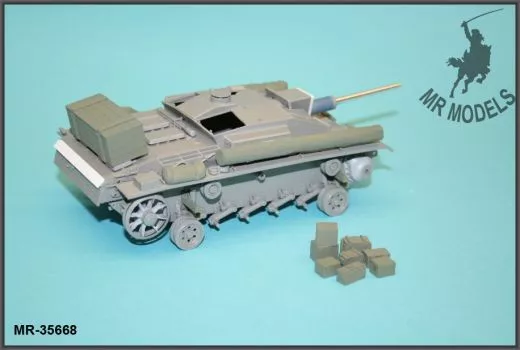 MR-35668 Gepäck und Ausrüstung Sturmgeschütz III Ausf. F & F/8 Ostfront #2 (BLITZ BY TAKOM)