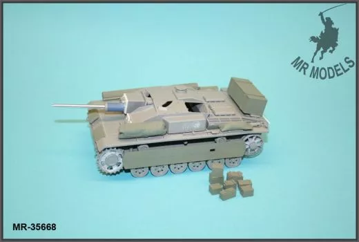 MR-35668 Gepäck und Ausrüstung Sturmgeschütz III Ausf. F & F/8 Ostfront #2 (BLITZ BY TAKOM)