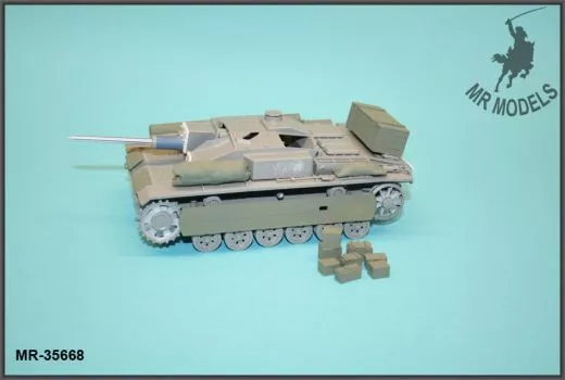 MR-35668 Gepäck und Ausrüstung Sturmgeschütz III Ausf. F & F/8 Ostfront #2 (BLITZ BY TAKOM)