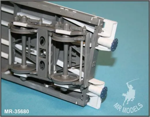 MR-35680 Rüstsatz Drehgestell-Flachwagen rlmmp 700 Deutsche Bundesbahn (T-MODEL)