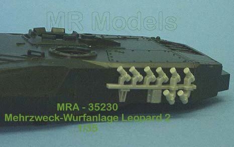 MR - 35329  multi use smoke mortars new pattern Leopard 2 Modern German Army