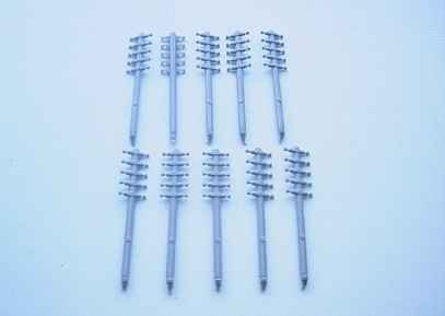 MR - 50004 Bolt heads and nuts, 1.2mm dia. hexagonal