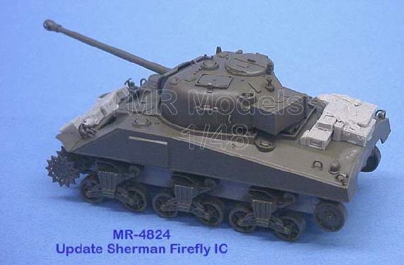 MR-48024  Rüstsatz und Gepack für Sherman Firefly IC (TAMYIA) mit Aluminium