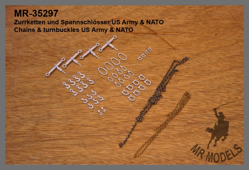 MR - 35297 Zurrketten und Spannschlösser US Army / NATO