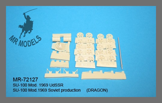 MR-72127 SU-100 Mod. 1969 sowjet. Produktion mit Starfish Laufrollen