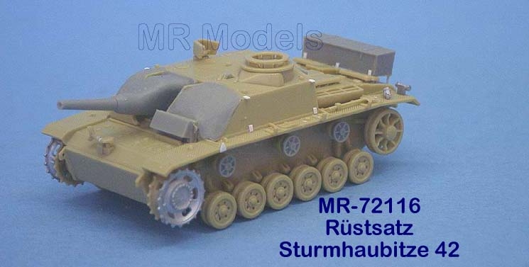 MR-72116  Sturmhaubitze 42 update & stowage set