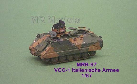 MR-87067 Italian APC  VCC-1 with additional armour