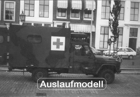 MR-87053 MB 250GD Ambulance Netherlands Army
