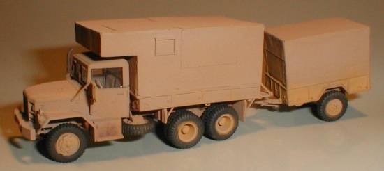 MR-87008 Improvised shelters for US 2 1/2ton Truck M35 & trailer