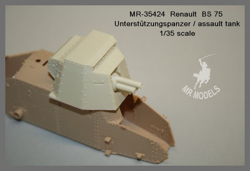 MR - 35424 Renault BS 75 Unterstützungspanzer